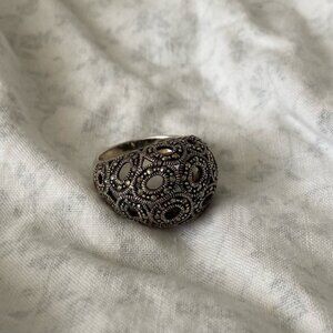 Vintage 925 Silver Ring Size 9
